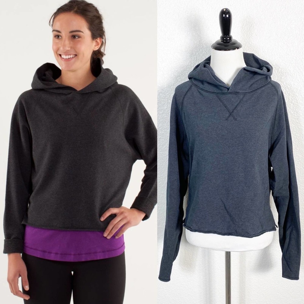 Lululemon Womens Please Me Pullover Hooded Sweater Size 10